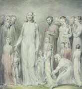 La guérison de la femme avec un problème de sang (William Blake) - Muzeo.com