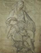 La Madone et l'enfant (Le Dominiquin) - Muzeo.com