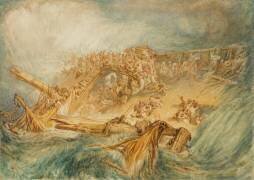 La perte d'un marin des Indes orientales (Joseph Mallord William Turner) - Muzeo.com