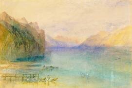 Lac de Thoune (Joseph Mallord William Turner) - Muzeo.com