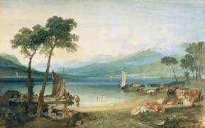 Lac Léman et Mont Blanc (Joseph Mallord William Turner) - Muzeo.com
