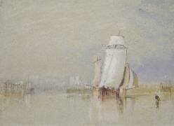 Le calme sur la Loire (Joseph Mallord William Turner) - Muzeo.com
