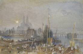 Le canal de la Loire et du Cher (Joseph Mallord William Turner) - Muzeo.com