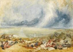 Le champ de Waterloo (Joseph Mallord William Turner) - Muzeo.com