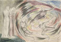 Le châtiment de Rusticucci et de ses compagnons (William Blake) - Muzeo.com