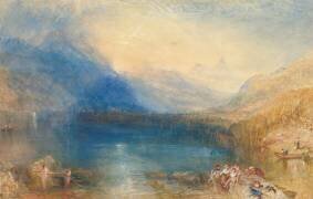 Le lac de Zoug (Joseph Mallord William Turner) - Muzeo.com