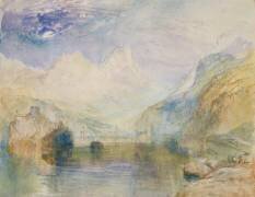Le Lauerzersee avec Schwyz et le Mythen (Joseph Mallord William Turner) - Muzeo.com
