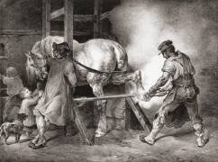 Le maréchal-ferrant (Théodore Géricault) - Muzeo.com