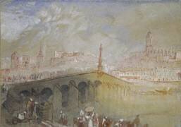 Le pont de Blois : le brouillard se dissipe (Joseph Mallord William Turner) - Muzeo.com