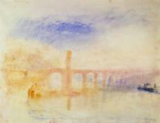 Le pont de la Moselle (Joseph Mallord William Turner) - Muzeo.com