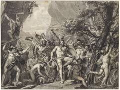 Léonidas aux Thermopyles (Jacques-Louis David) - Muzeo.com