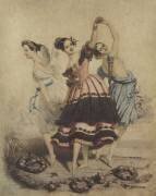 Les Trois Grâces. Marie Taglioni, Fanny Elssler et Carlotta Grisi (Eugène Lejeune) - Muzeo.com