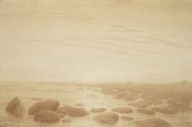 Lever de lune sur la mer (Caspar David Friedrich) - Muzeo.com