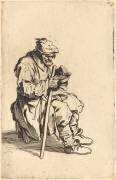 Mendiant mangeant (Jacques Callot) - Muzeo.com