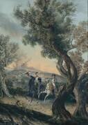 Napoléon Ier pendant la campagne d'Espagne. Attaque et incendie d'un fort (anonyme) - Muzeo.com