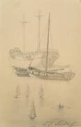 Navires (Caspar David Friedrich) - Muzeo.com