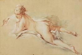 Nu allongée (François Boucher) - Muzeo.com