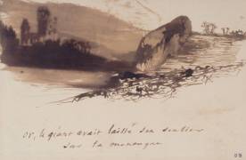 Or, le géant avait laissé son soulier sur la montagne (Victor Hugo) - Muzeo.com