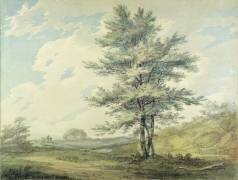 Paysage avec arbres et figures (Joseph Mallord William Turner) - Muzeo.com