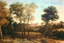 Paysage avec château (Claude Gellée) - Muzeo.com