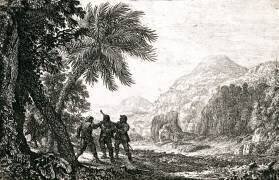 Paysage avec des brigands (Claude Gellée) - Muzeo.com