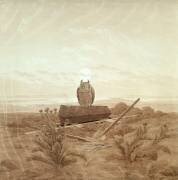 Paysage avec tombe (Caspar David Friedrich) - Muzeo.com