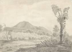 Paysage avec un Volcan (Jannes Theodorus Bik) - Muzeo.com