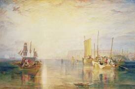Pêche au merlan au large de Margate (Joseph Mallord William Turner) - Muzeo.com