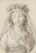 Portrait de mademoiselle Laure de Bonneuil (Elisabeth Vigée Le Brun) - Muzeo.com