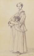 Portrait de Mademoiselle Marie Reiset (Jean-Auguste-Dominique Ingres) - Muzeo.com