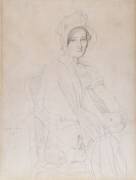 Portrait de Marie Marcoz (Jean-Auguste-Dominique Ingres) - Muzeo.com