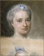 Portrait de Marie-Josèphe de Saxe, dauphine de France (1731-1767) (Quentin de La Tour) - Muzeo.com