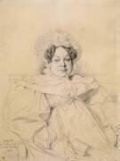 Portrait de Mme Bertin, née Geneviève-Anne-Victoire Boutard (Jean-Auguste-Dominique Ingres) - Muzeo.com