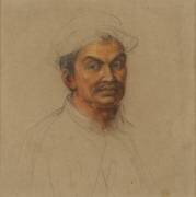 Portrait du premier ambassadeur de Siam (Charles Le Brun) - Muzeo.com