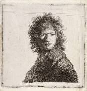 Rembrandt faisant la moue; 1er état (Rembrandt) - Muzeo.com
