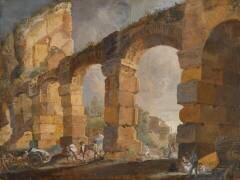 Ruines d'aqueduc à Rome (Jean Bardin) - Muzeo.com