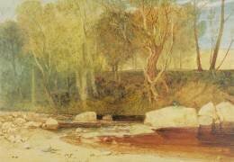 Sur le Washburn (Joseph Mallord William Turner) - Muzeo.com