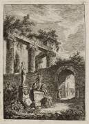 Troisième planche des Soirées à Rome (Hubert Robert) - Muzeo.com