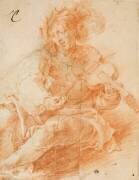 Un homme assis jouant du violon (Pierre Paul Rubens) - Muzeo.com
