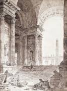 Une arcade romaine classique (Hubert Robert) - Muzeo.com