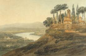 Une villa italienne (Joseph Mallord William Turner) - Muzeo.com