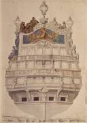 Vaisseau : Le Soleil Royal (Jean Berain Père) - Muzeo.com