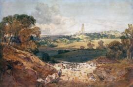 Vue de Fonthill depuis une carrière de pierre (Joseph Mallord William Turner) - Muzeo.com