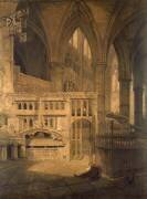 Vue de la chapelle de Saint-Paul, Westminster Abbey (Joseph Mallord William Turner) - Muzeo.com
