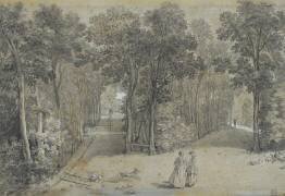 Vue du parc d'Arcueil (Jean-Baptiste Oudry) - Muzeo.com