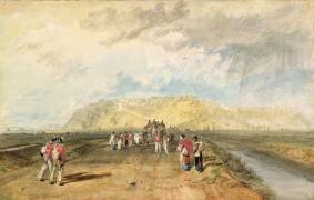 Winchelsea depuis Rye Road (Joseph Mallord William Turner) - Muzeo.com