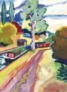 Bateaux sur le canal (Marco Cazzulini) - Muzeo.com