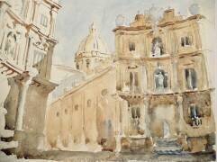 Croquis pour Quattro Canti (Wilson Clive) - Muzeo.com