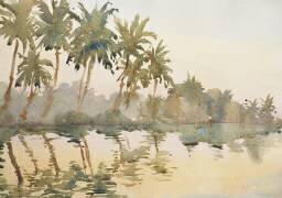 L'aube sur les eaux dormantes (Wilson Clive) - Muzeo.com