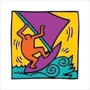 Sans titre (bateau) (Keith Haring) - Muzeo.com